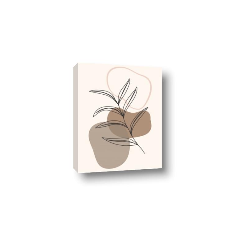 Picture of Mid Century Botanical II _GroupedProduct_Rectangle_Portrait_Canvas_