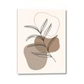 Picture of Mid Century Botanical II _GroupedProduct_Rectangle_Portrait_Canvas_