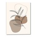 Picture of Mid Century Botanical II _GroupedProduct_Rectangle_Portrait_Canvas_