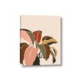 Picture of Color Block Leaves IV _GroupedProduct_Rectangle_Portrait_Canvas_