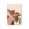 Picture of Color Block Leaves IV _GroupedProduct_Rectangle_Portrait_Canvas_