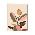 Picture of Color Block Leaves VI _GroupedProduct_Rectangle_Portrait_Canvas_