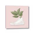 Picture of Plant Shoe Pink _GroupedProduct_Square_Canvas_