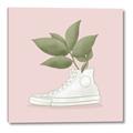 Picture of Plant Shoe Pink _GroupedProduct_Square_Canvas_