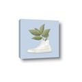 Picture of Plant Shoe Blue I _GroupedProduct_Square_Canvas_