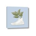 Picture of Plant Shoe Blue I _GroupedProduct_Square_Canvas_
