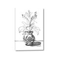 Picture of Hand Drawn Vase _GroupedProduct_Rectangle_Portrait_Canvas_