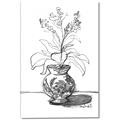 Picture of Hand Drawn Vase _GroupedProduct_Rectangle_Portrait_Canvas_