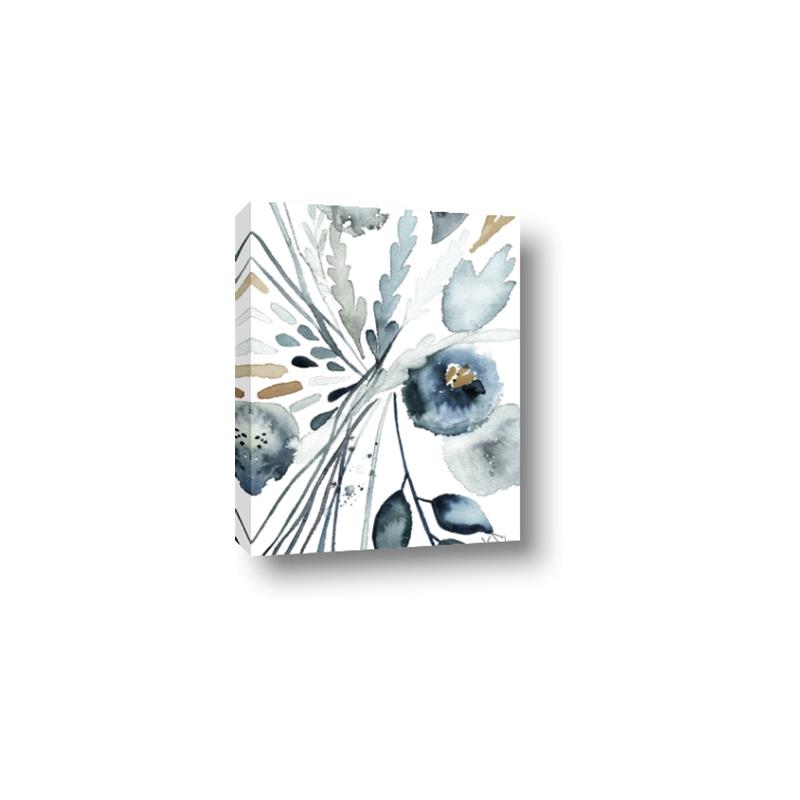 Picture of Dainty Bloom Gray I  _GroupedProduct_Rectangle_Portrait_Canvas_