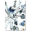 Picture of Dainty Bloom Gray II  _GroupedProduct_Rectangle_Portrait_Canvas_