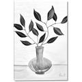 Picture of Black Vase Botanical II _GroupedProduct_Rectangle_Portrait_Canvas_