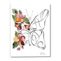 Picture of Floral Butterfly I _GroupedProduct_Rectangle_Portrait_Canvas_