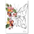 Picture of Floral Butterfly I _GroupedProduct_Rectangle_Portrait_Canvas_