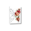 Picture of Floral Butterfly II _GroupedProduct_Rectangle_Portrait_Canvas_