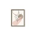 Picture of Mid Century Botanical I  _GroupedProduct_Rectangle_Portrait_Canvas_Framed_