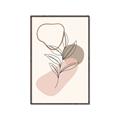 Picture of Mid Century Botanical I  _GroupedProduct_Rectangle_Portrait_Canvas_Framed_