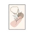 Picture of Mid Century Botanical I  _GroupedProduct_Rectangle_Portrait_Canvas_Framed_