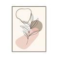 Picture of Mid Century Botanical I  _GroupedProduct_Rectangle_Portrait_Canvas_Framed_