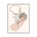 Picture of Mid Century Botanical I  _GroupedProduct_Rectangle_Portrait_Canvas_Framed_