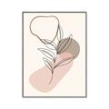 Picture of Mid Century Botanical I  _GroupedProduct_Rectangle_Portrait_Canvas_Framed_