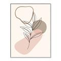 Picture of Mid Century Botanical I  _GroupedProduct_Rectangle_Portrait_Canvas_Framed_