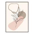 Picture of Mid Century Botanical I  _GroupedProduct_Rectangle_Portrait_Canvas_Framed_