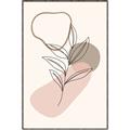 Picture of Mid Century Botanical I  _GroupedProduct_Rectangle_Portrait_Canvas_Framed_
