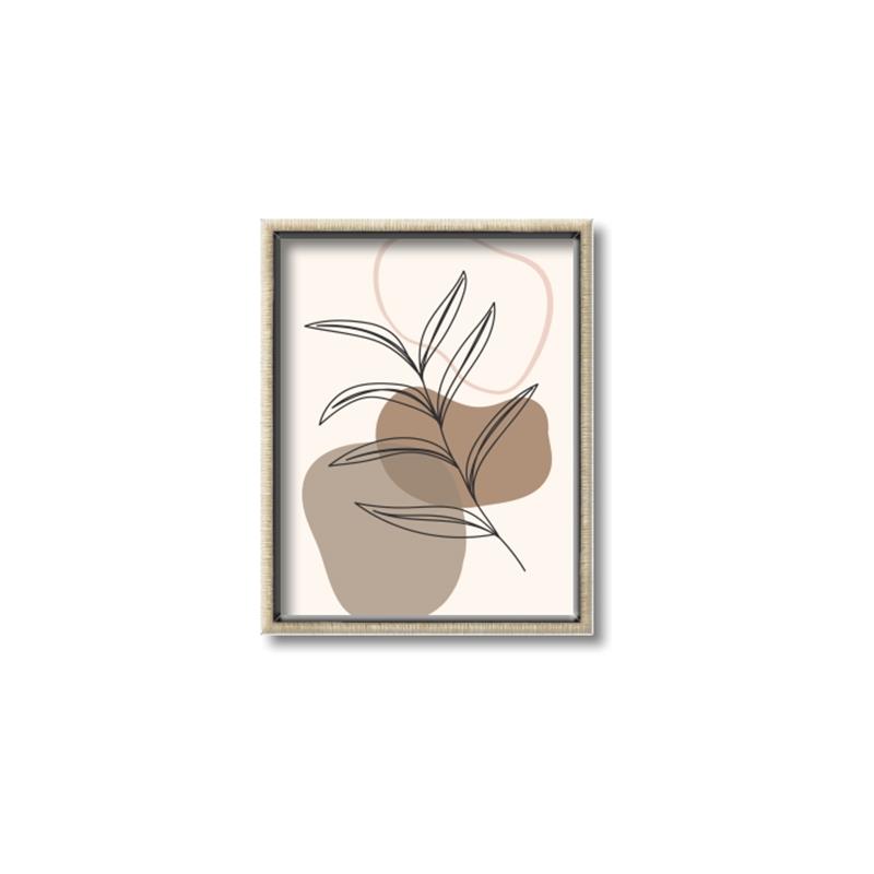 Picture of Mid Century Botanical II _GroupedProduct_Rectangle_Portrait_Canvas_Framed_
