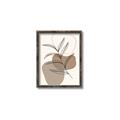 Picture of Mid Century Botanical II _GroupedProduct_Rectangle_Portrait_Canvas_Framed_