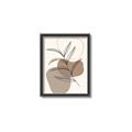 Picture of Mid Century Botanical II _GroupedProduct_Rectangle_Portrait_Canvas_Framed_