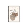 Picture of Mid Century Botanical II _GroupedProduct_Rectangle_Portrait_Canvas_Framed_