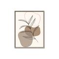 Picture of Mid Century Botanical II _GroupedProduct_Rectangle_Portrait_Canvas_Framed_