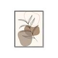 Picture of Mid Century Botanical II _GroupedProduct_Rectangle_Portrait_Canvas_Framed_