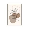 Picture of Mid Century Botanical II _GroupedProduct_Rectangle_Portrait_Canvas_Framed_
