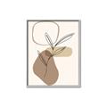 Picture of Mid Century Botanical III _GroupedProduct_Rectangle_Portrait_Canvas_Framed_