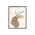 Picture of Mid Century Botanical III _GroupedProduct_Rectangle_Portrait_Canvas_Framed_