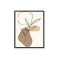 Picture of Mid Century Botanical III _GroupedProduct_Rectangle_Portrait_Canvas_Framed_