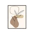 Picture of Mid Century Botanical III _GroupedProduct_Rectangle_Portrait_Canvas_Framed_