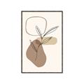 Picture of Mid Century Botanical III _GroupedProduct_Rectangle_Portrait_Canvas_Framed_