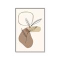 Picture of Mid Century Botanical III _GroupedProduct_Rectangle_Portrait_Canvas_Framed_