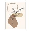 Picture of Mid Century Botanical III _GroupedProduct_Rectangle_Portrait_Canvas_Framed_
