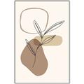 Picture of Mid Century Botanical III _GroupedProduct_Rectangle_Portrait_Canvas_Framed_