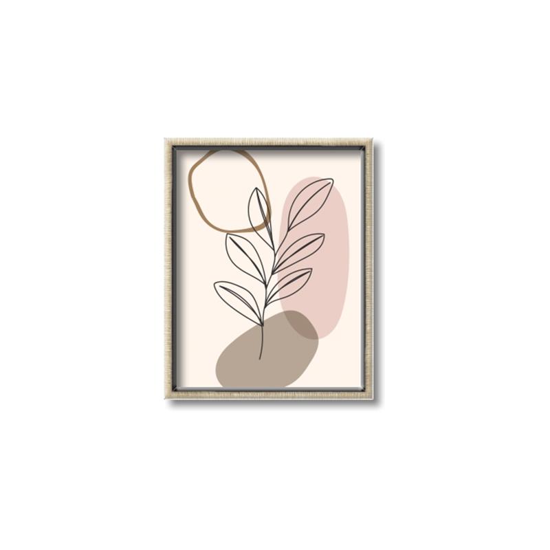 Picture of Mid Century Botanical IV _GroupedProduct_Rectangle_Portrait_Canvas_Framed_