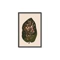 Picture of Color Block Leaves I  _GroupedProduct_Rectangle_Portrait_Canvas_Framed_