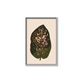 Picture of Color Block Leaves I  _GroupedProduct_Rectangle_Portrait_Canvas_Framed_