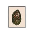 Picture of Color Block Leaves I  _GroupedProduct_Rectangle_Portrait_Canvas_Framed_
