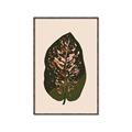 Picture of Color Block Leaves I  _GroupedProduct_Rectangle_Portrait_Canvas_Framed_