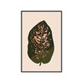 Picture of Color Block Leaves I  _GroupedProduct_Rectangle_Portrait_Canvas_Framed_