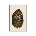 Picture of Color Block Leaves I  _GroupedProduct_Rectangle_Portrait_Canvas_Framed_