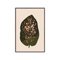 Picture of Color Block Leaves I  _GroupedProduct_Rectangle_Portrait_Canvas_Framed_